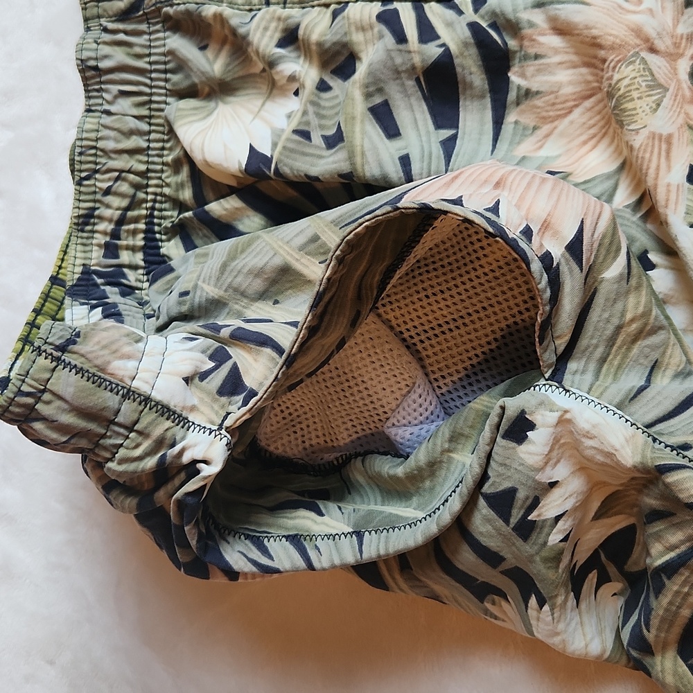 Tommy Bahama Sz L Vintage, Men's Summer, Vacation, Pool, Beach, Swimming Trunks - Picture 6 of 11